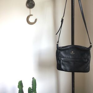 Kate spade black cross-body bag